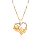 Embrace Baby Heart Necklace