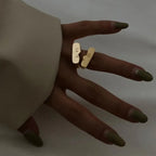 Matching Half Face Couple Rings