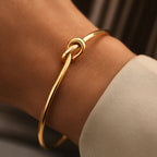 Gold Twisted Knot Bracelet