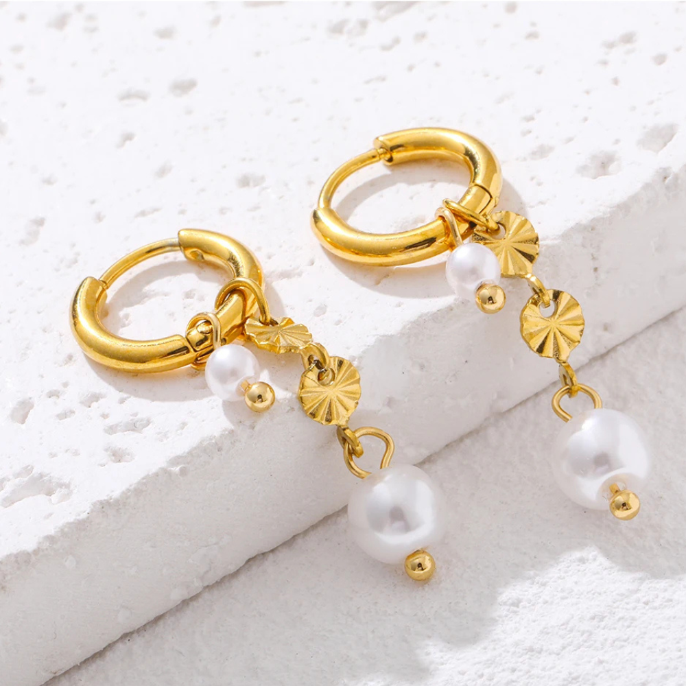 Baroque Pearl Earrings