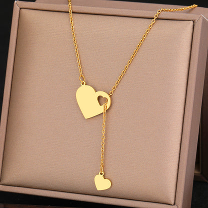 Gold Sweet Heart Necklace