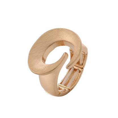 Adjustable Crescent Shaped Ring