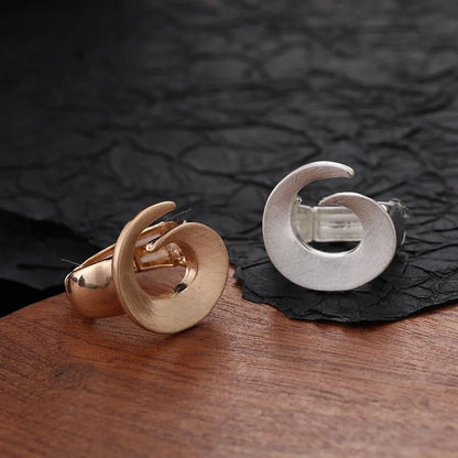 Adjustable Crescent Shaped Ring