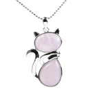 Stone Cat Necklace