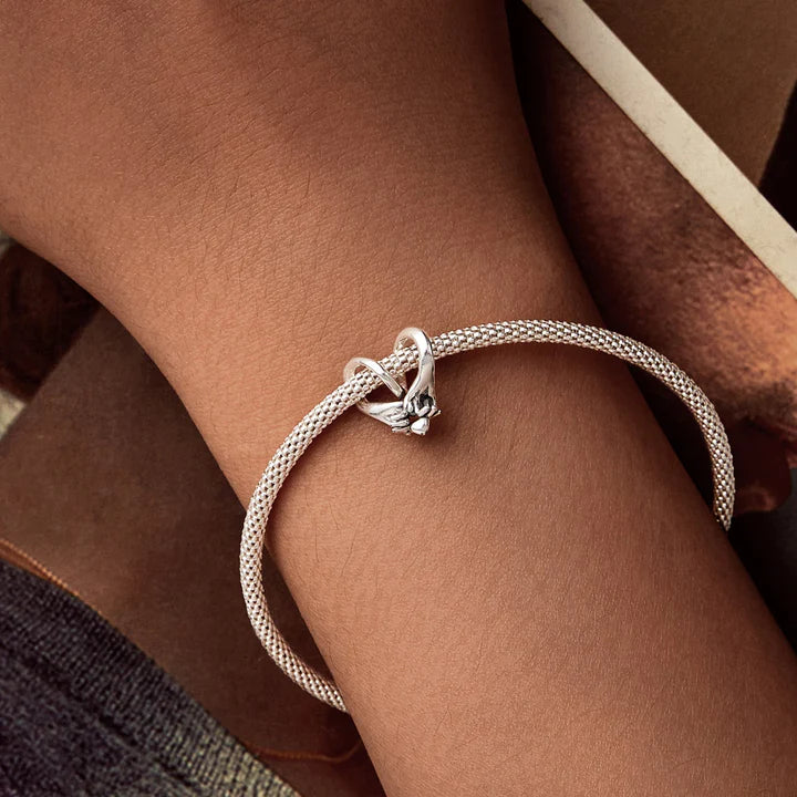 Sterling Silver Pinky Promise Charm