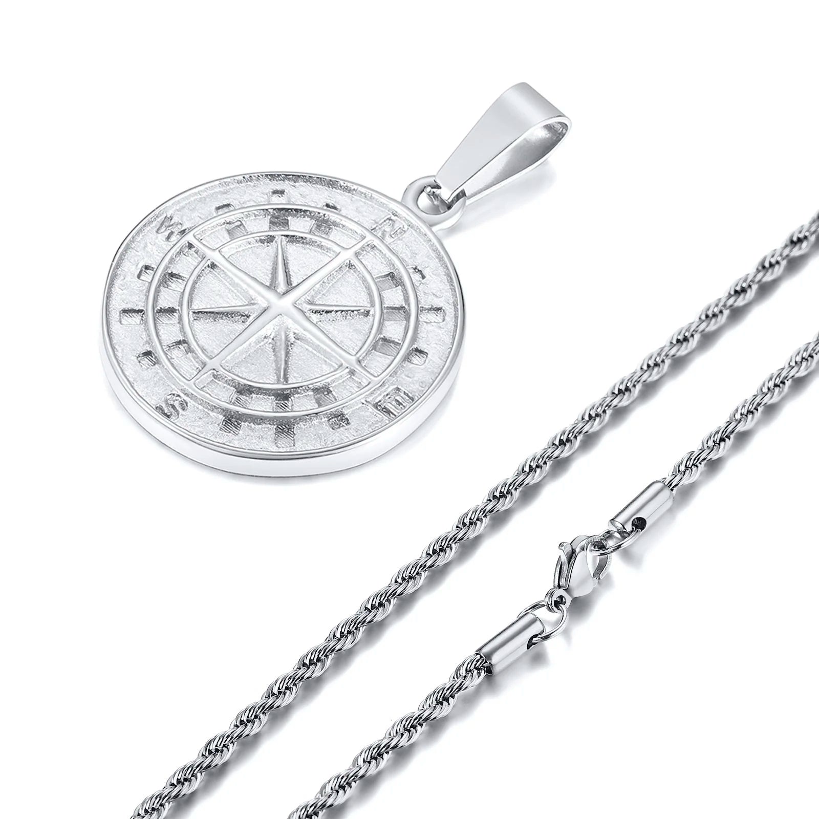 Vintage Compass Necklace