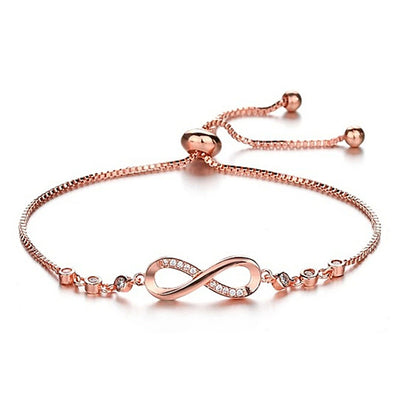 Crystal Infinity Bracelet