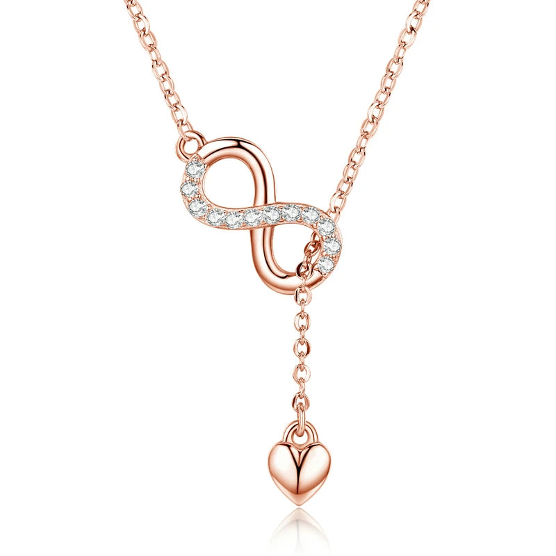 Sterling Silver Infinite Love Necklace