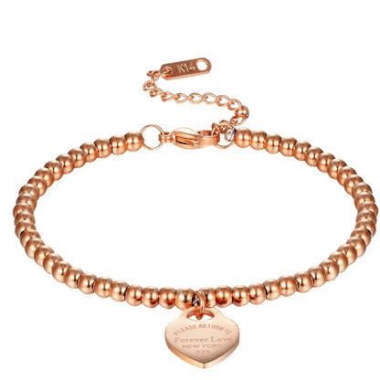 Beaded Forever Love Bracelet