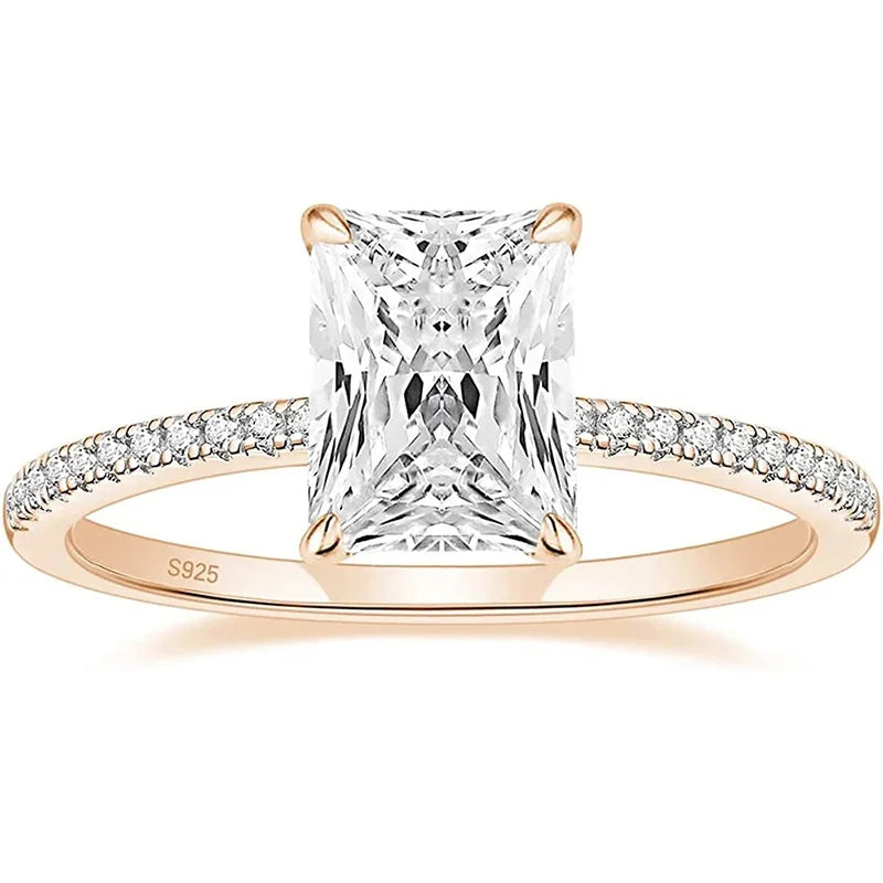 Zircon Charm Ring