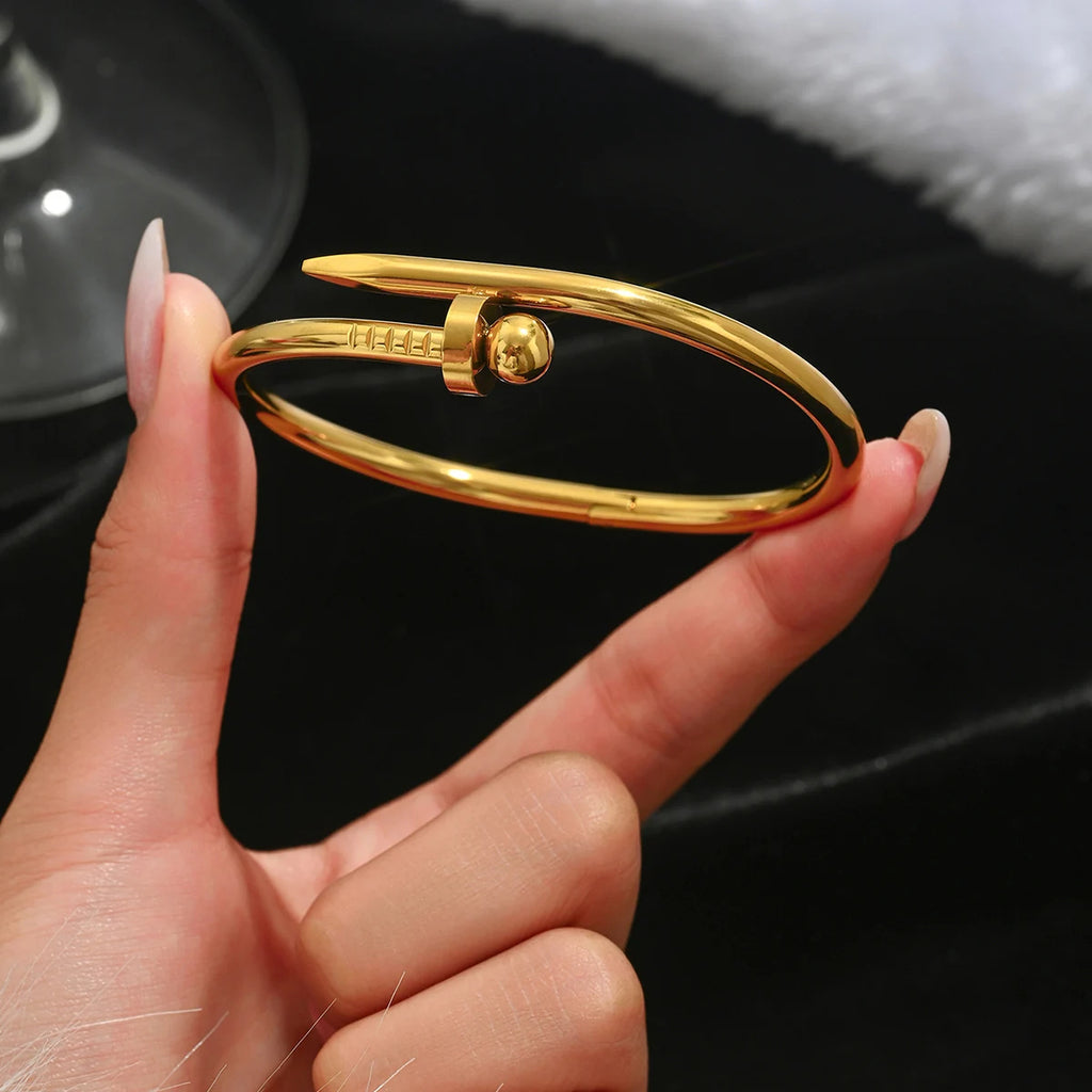Golden Wrapped Bangle