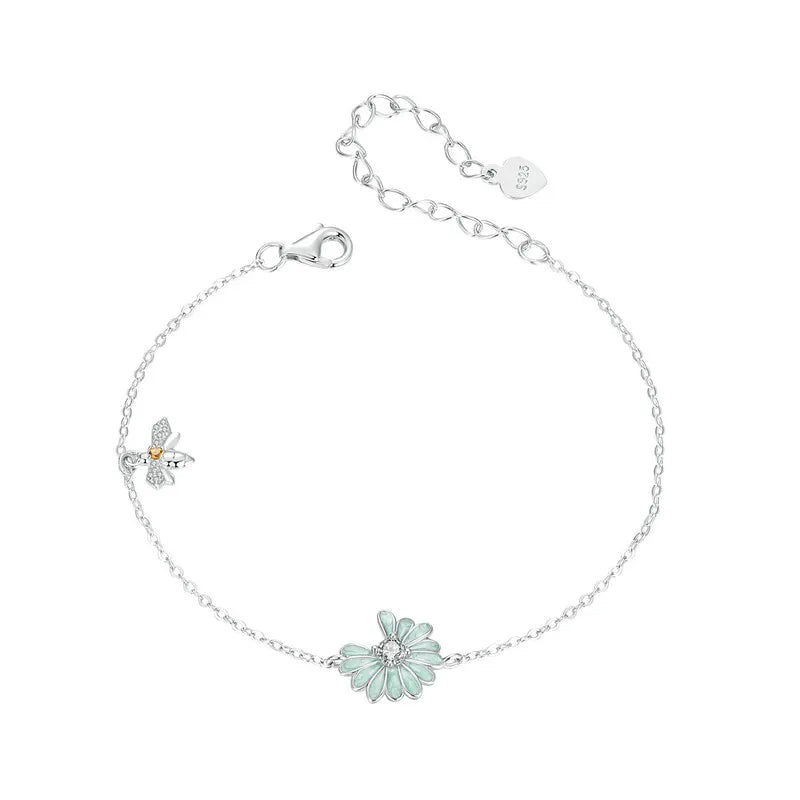 Bee and Flower Bracelet