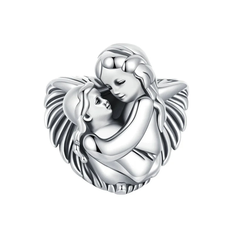 Mother & Daughter Hug Charm