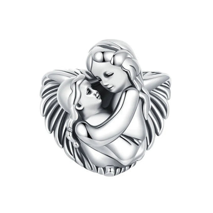 Mother & Daughter Hug Charm