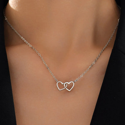 Interlocking Hearts Necklace