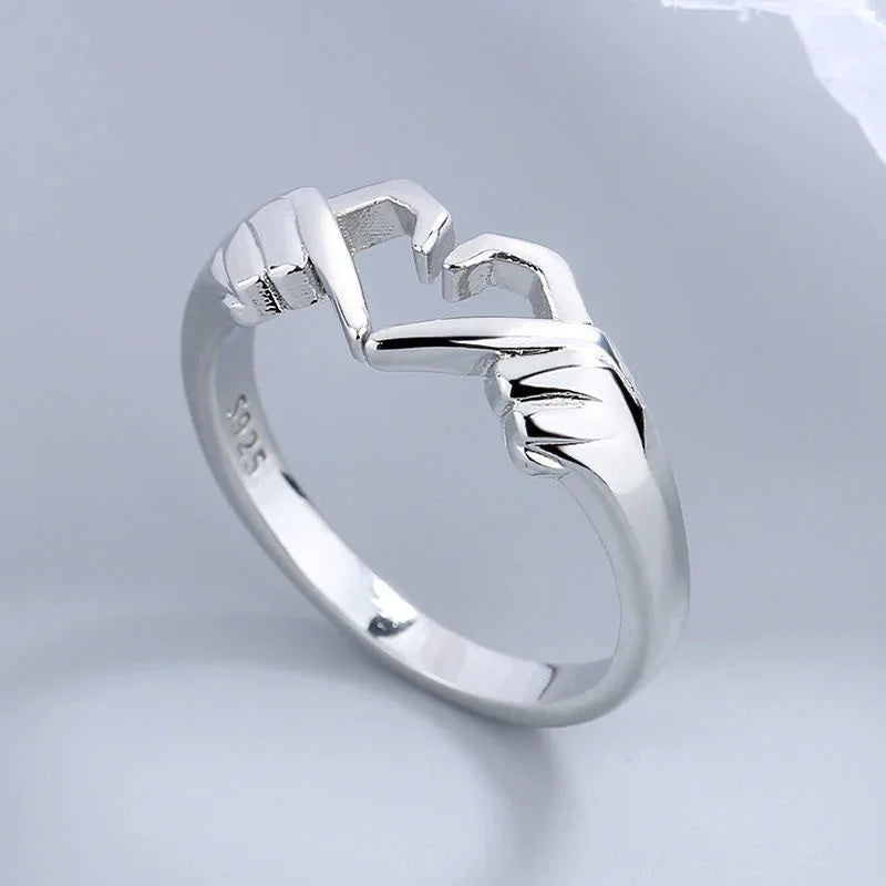 Adjustable Love Hand Ring