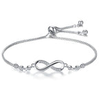 Crystal Infinity Bracelet