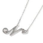 Cursive Letters Necklace