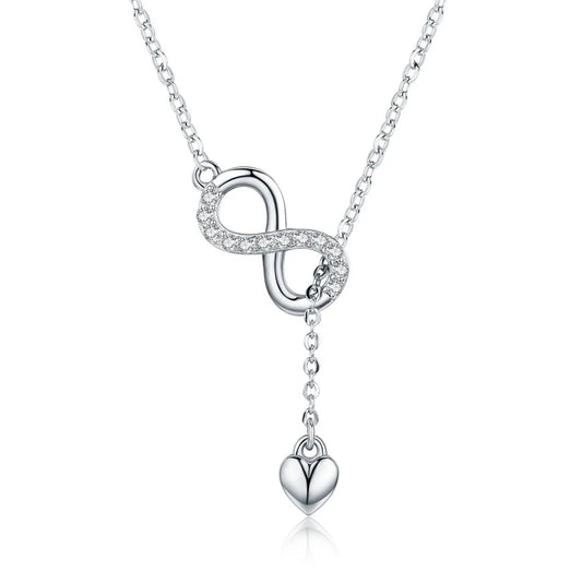 Sterling Silver Infinite Love Necklace