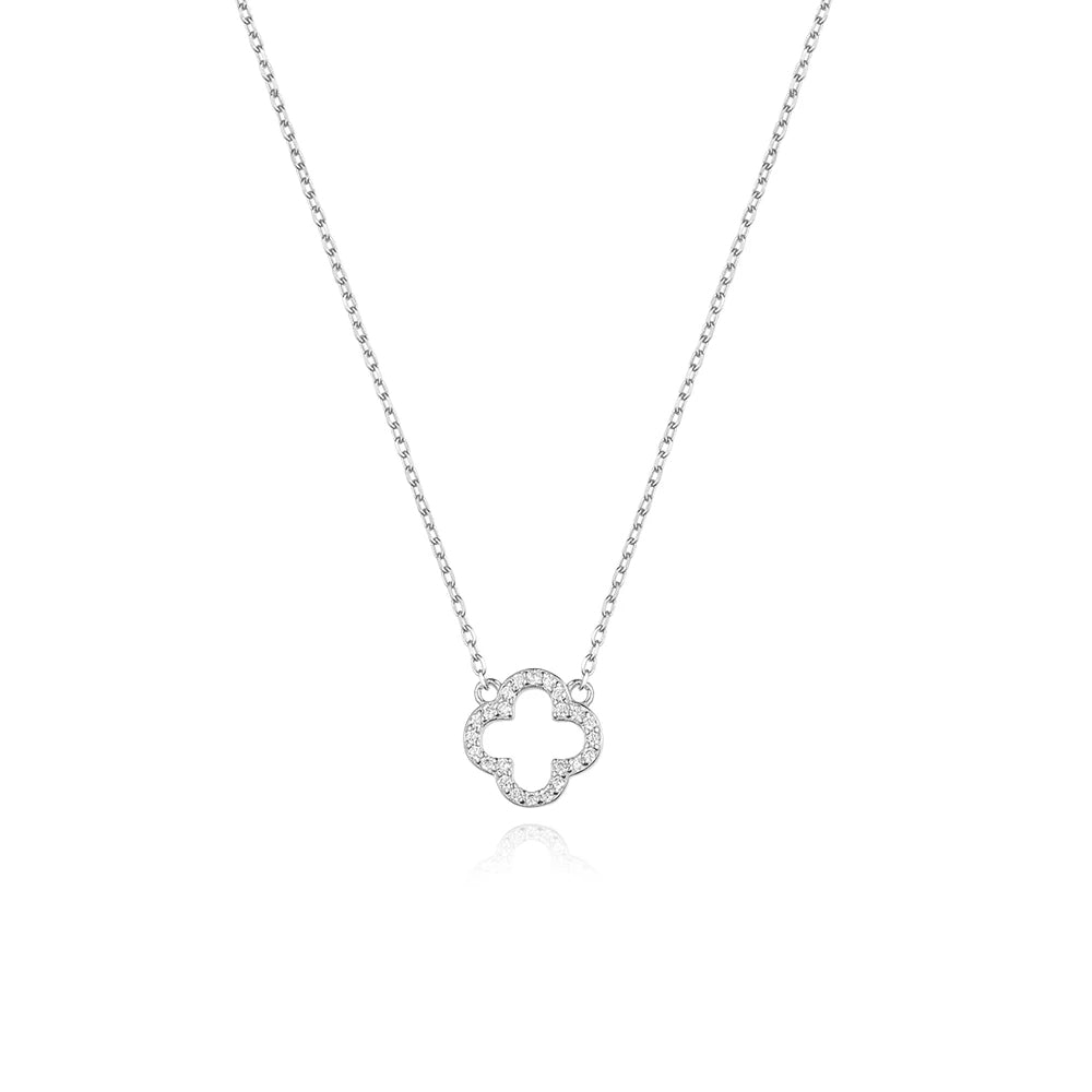 Crystal Flower Necklace