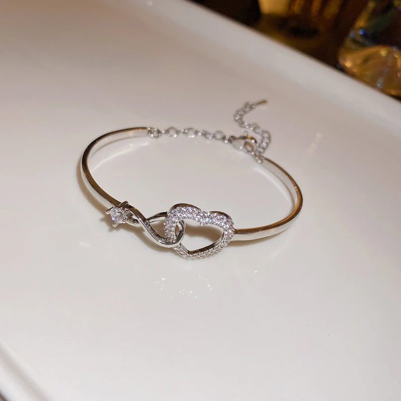 Infinity Heart Bracelet