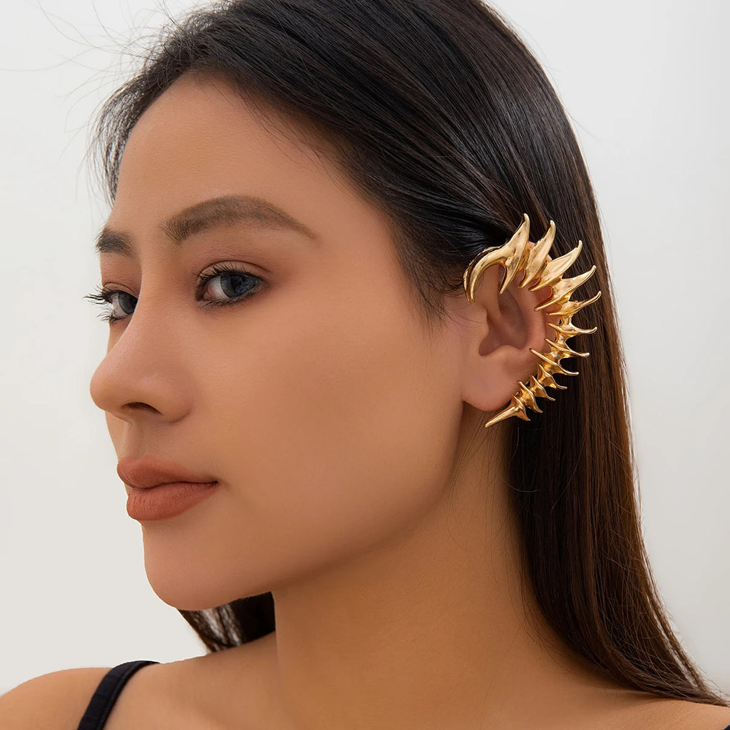 Spiny Dragon Bone Earrings