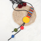 Colorful Geometric Silicone Necklace