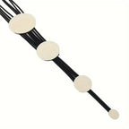 Layered Round Disc Boho Necklace