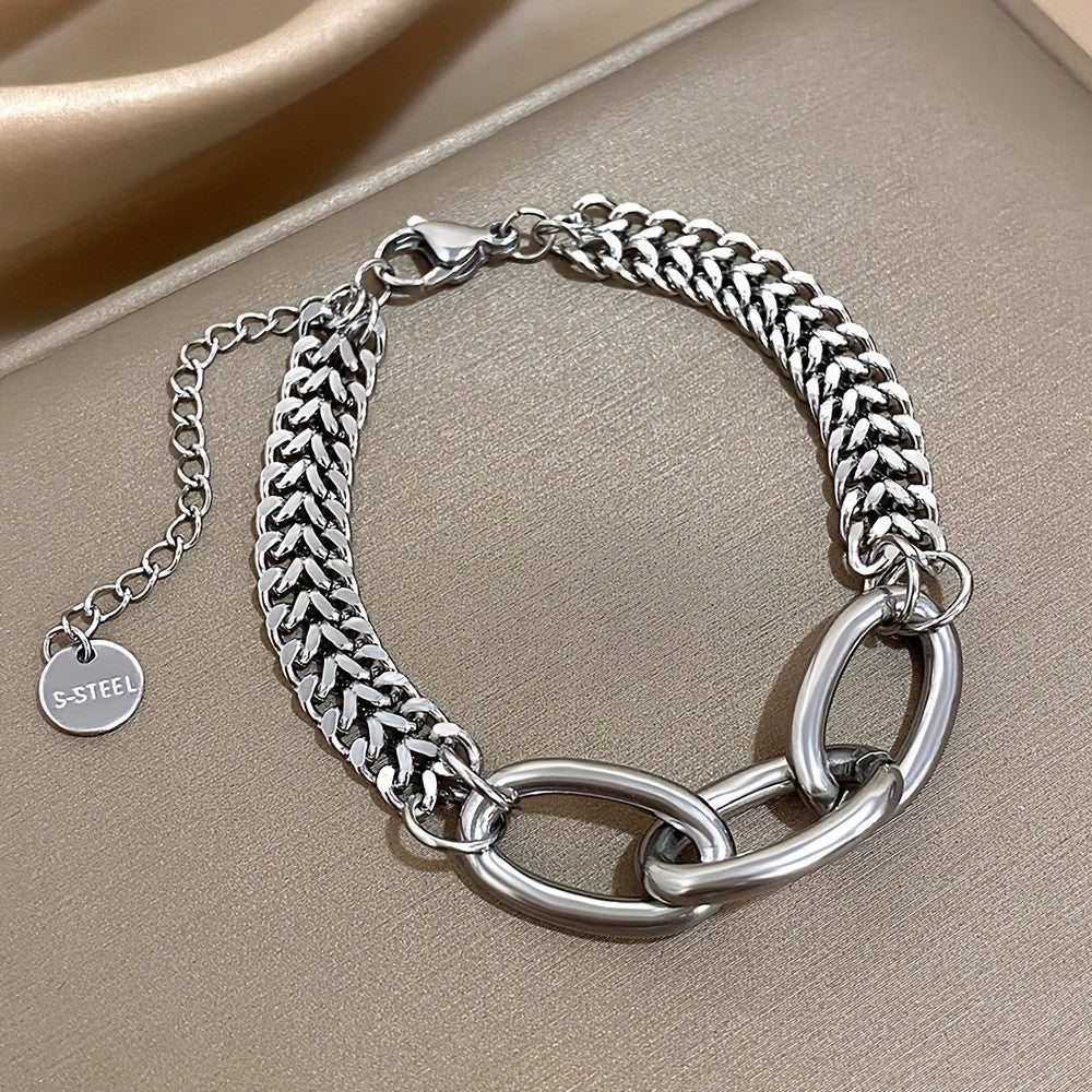 18k Chunky Link Chain Bracelet