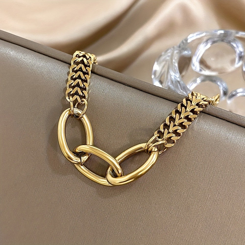18k Chunky Link Chain Bracelet