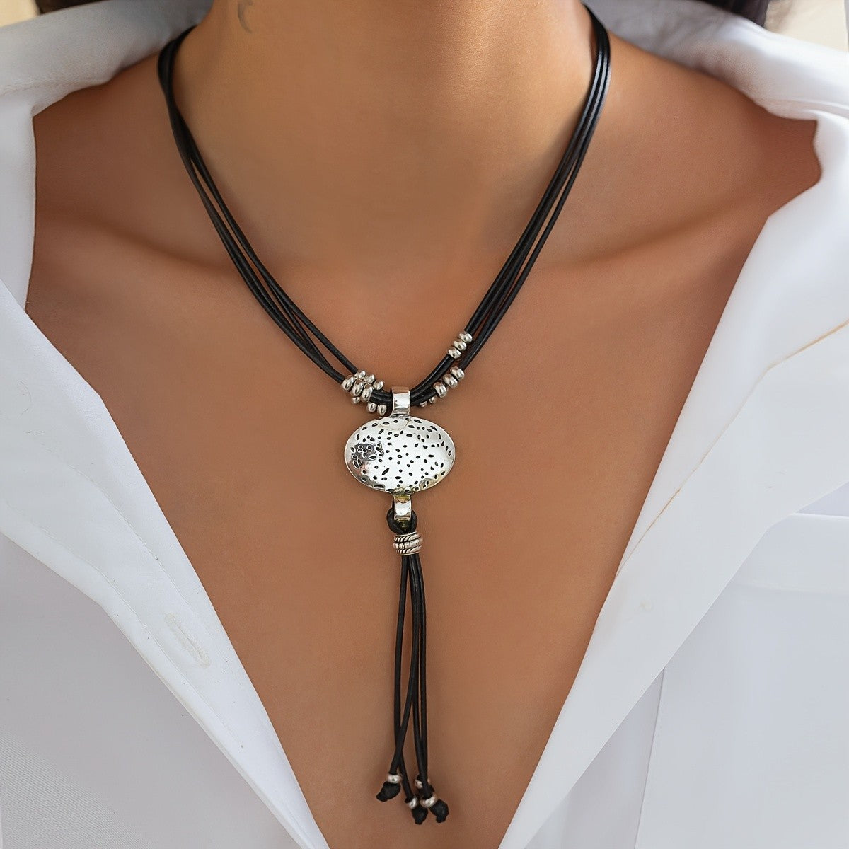 Vintage Boho Tassel Y-Necklace