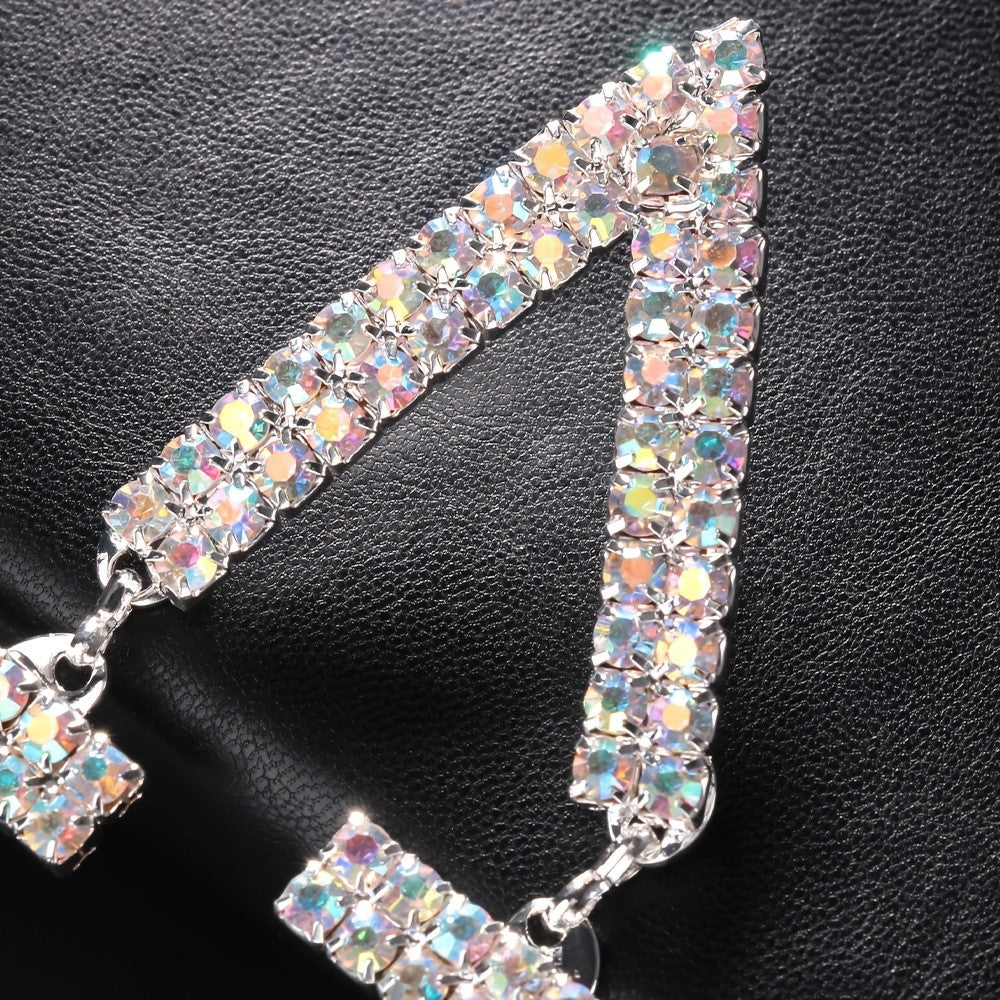 Asymmetric Star Drop Earrings
