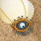 Vintage Boho Evil Eye Necklace