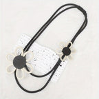 Asymmetric Silicone Flower Necklace