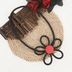 Openwork Floral Silicone Necklace