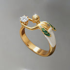 14k Angel Figure Ring
