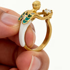 14k Angel Figure Ring