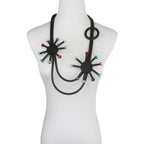 Multicolor Bead Sunflower Silica Gel Necklace