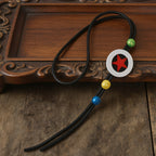 Colorful Star Pendant Cord Necklace