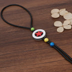 Colorful Star Pendant Cord Necklace