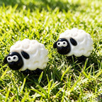 Cute Resin Lamb Stud Earrings