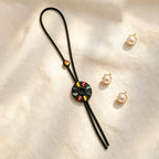 Geometric Color Block Boho Necklace