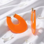 Boho Acrylic Teardrop Earrings