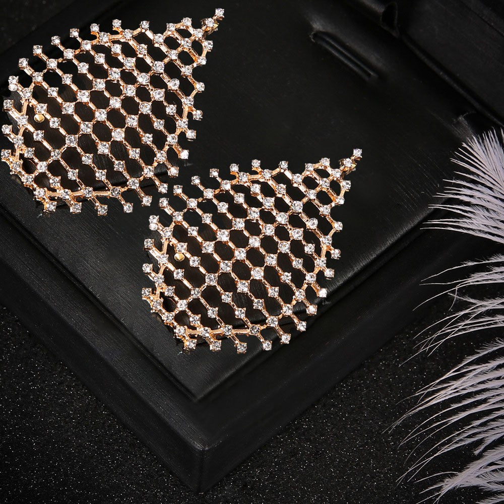Vintage Geometric Waterdrop Earrings