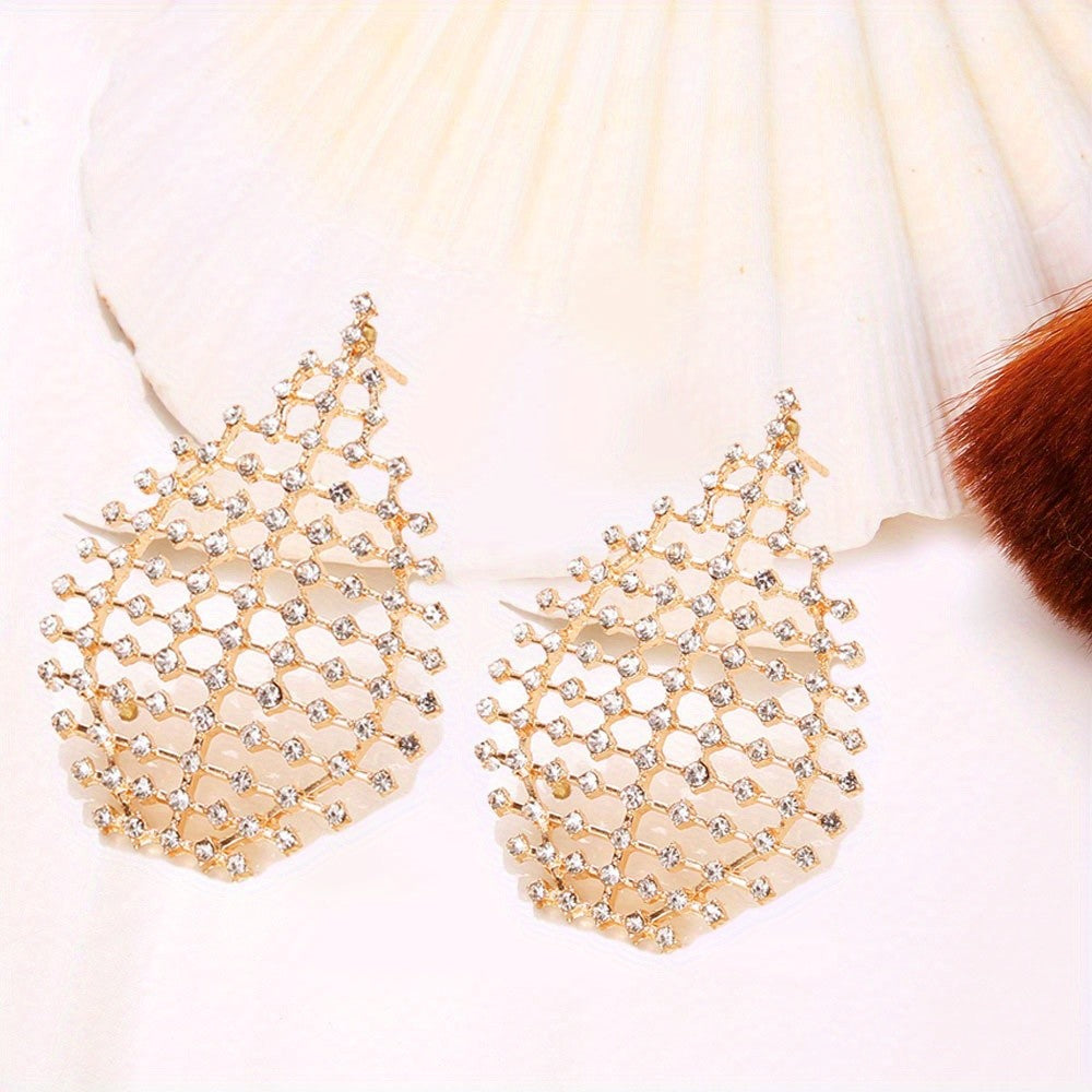 Vintage Geometric Waterdrop Earrings