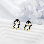Cute Penguin Drop Earrings