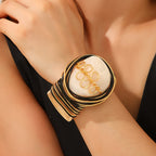 Vintage Wire Wrap Resin Bangle