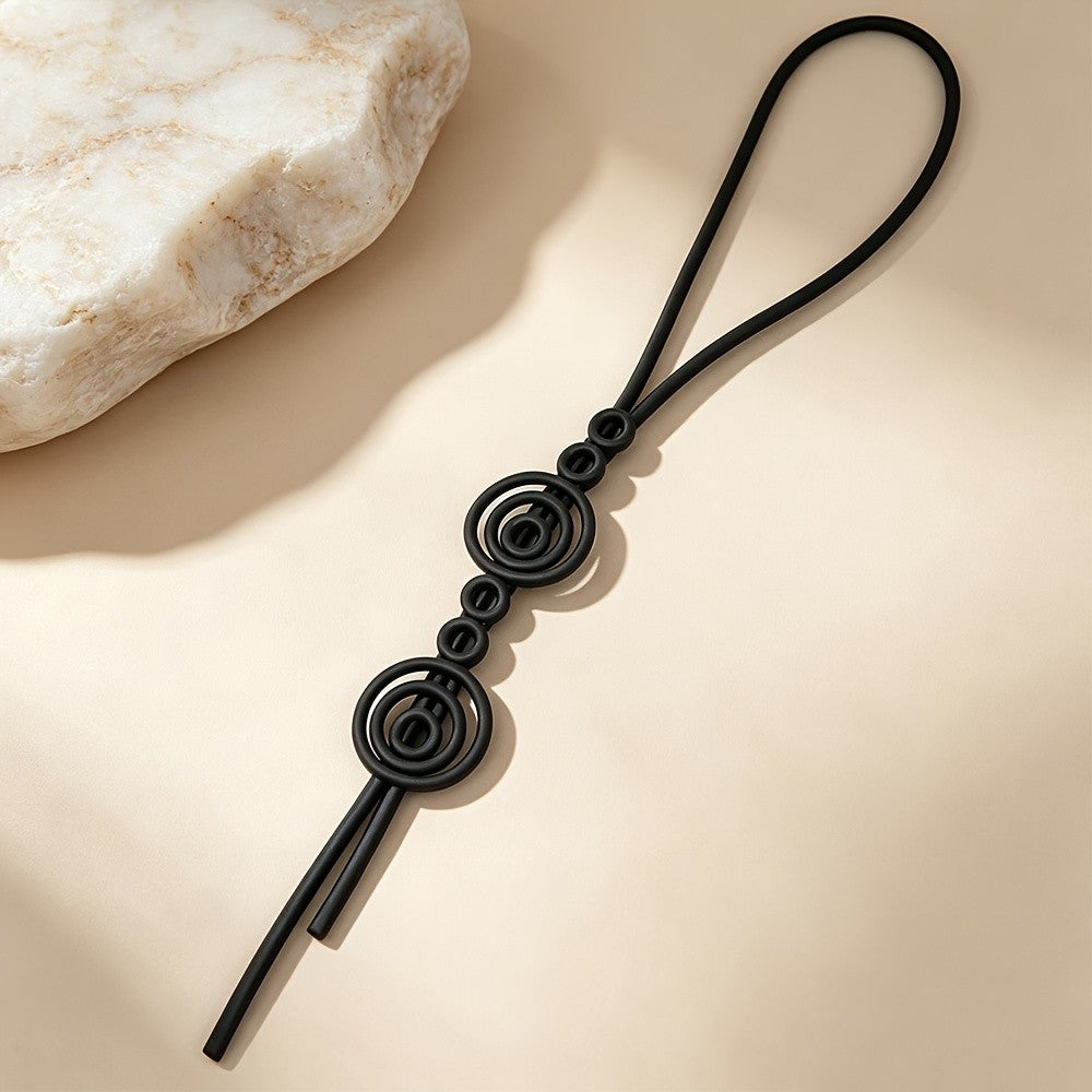 Geometric Circle Pendant Necklace