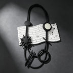 Asymmetric Geometric Collar Necklace