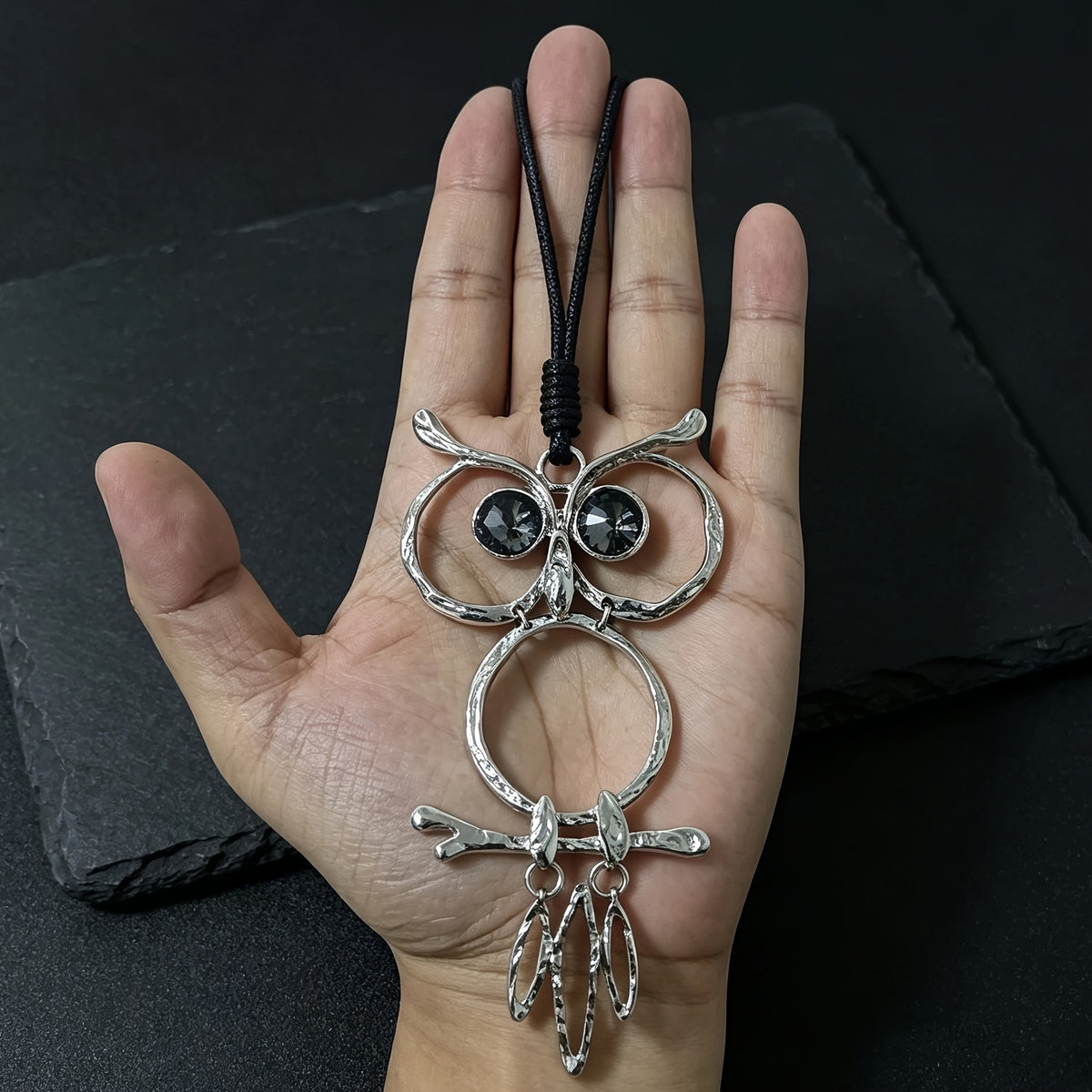 Boho Owl Pendant Necklace